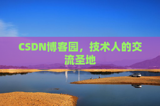 CSDN博客园，技术人的交流圣地